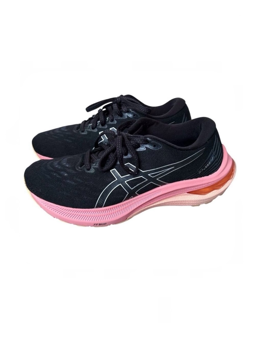 Asics GT-2000-11 Running Shoes Womens 6.5 Black PInk FF Blast LiteTruss Sneakers